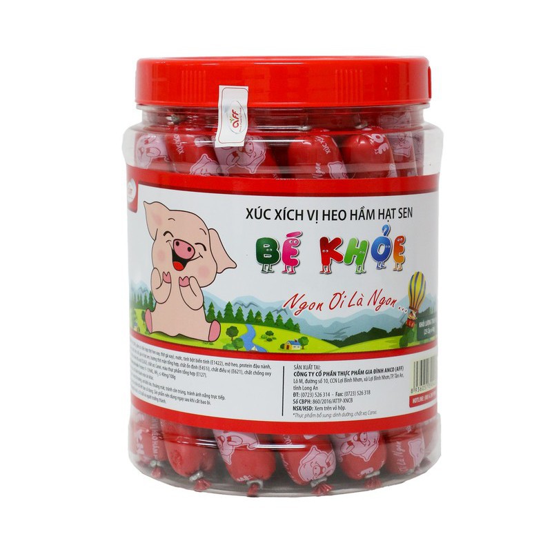 Xúc xích tiệt trùng Bé khỏe