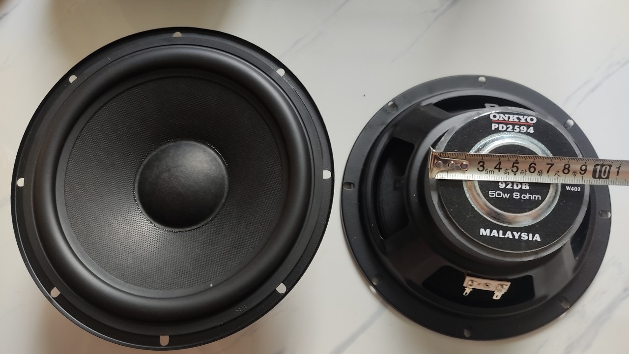 Loa rời bass 20 onkyo hàng nhập từ 100 coil 25 gân cao su - loa bass - loa bass rời - giá 1 loa