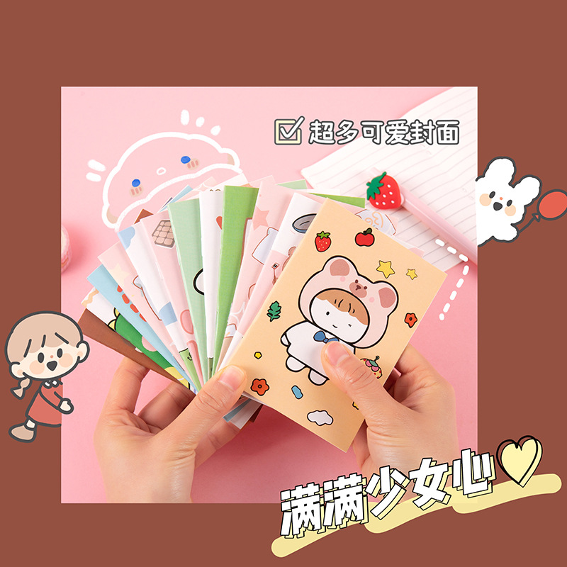 Sổ Tay Mini Bỏ Túi A6 Nhiều Mẫu Xinh Xắn