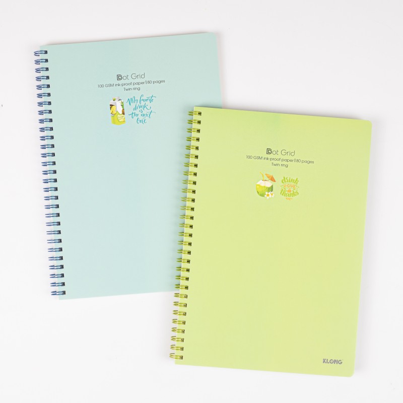 Sổ lò xo B5 lõi dot grid 80/120tr KLong