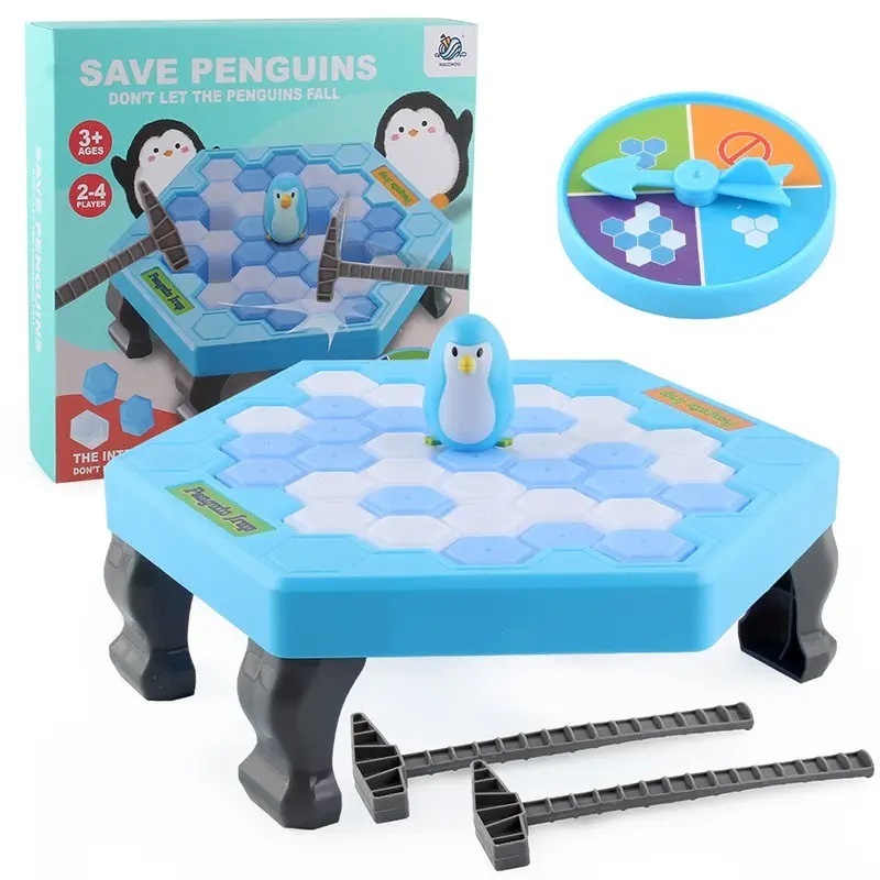 Trò chơi phá băng giải cứu chim cánh cụt đủ size