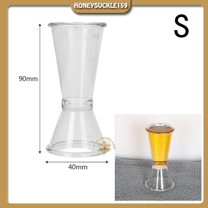 Cốc Đong Nhựa 2 Đầu 10cc – 20cc