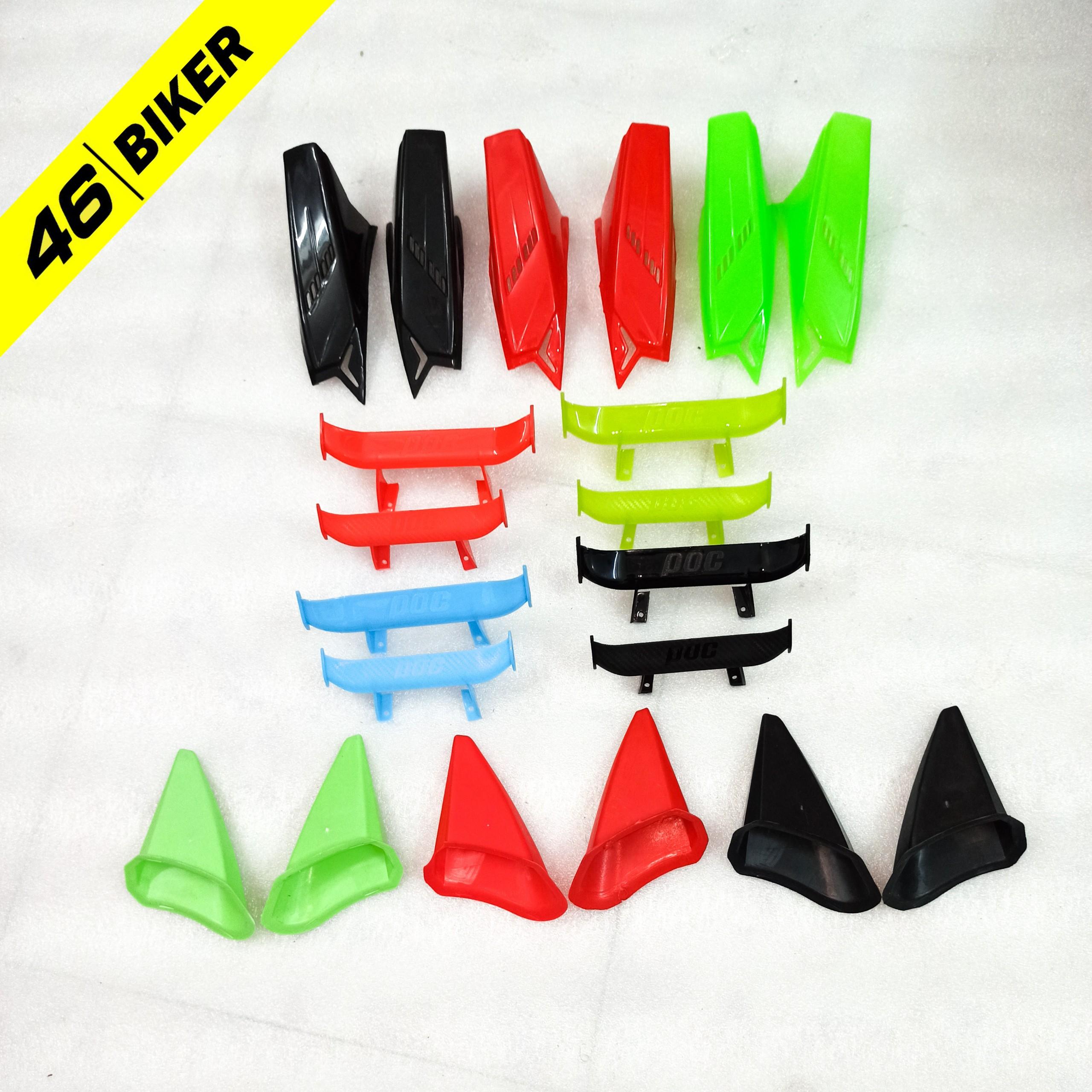 ComBo 3 Món Đồ Chơi Gắn Mũ bảo hiểm Sừng rùa Sừng batman Đuôi gió