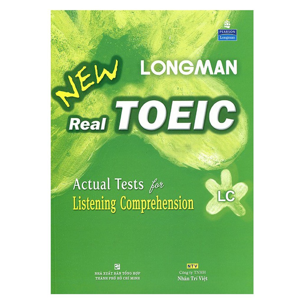 Ns minh tâm - sách - longman new real toeic - actual tests for listening comprehension lc - kèm 1 cd