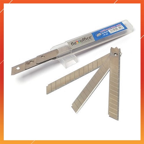 Lưỡi dao rọc giấy nhỏ 9mm Thiên Long Flexoffice FO-BL01