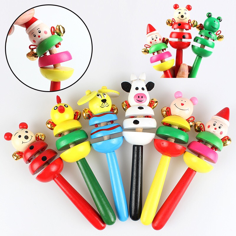 Đồ chơi trẻ em âm nhạc xúc xắc động vật ngộ nghĩnh giúp phát triển cảm quan và trí não cho bé từ 0 tuổi trở lên, 2