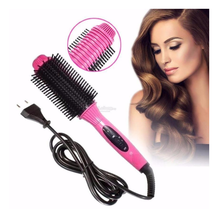 Lược điện nova uốn tóc đa năng nova, lược điện quấn tóc, tạo kiểu tại nhà. lược điện nova 8810 chuyên uốn cụp - uốn xoăn - dập xù phồng ,