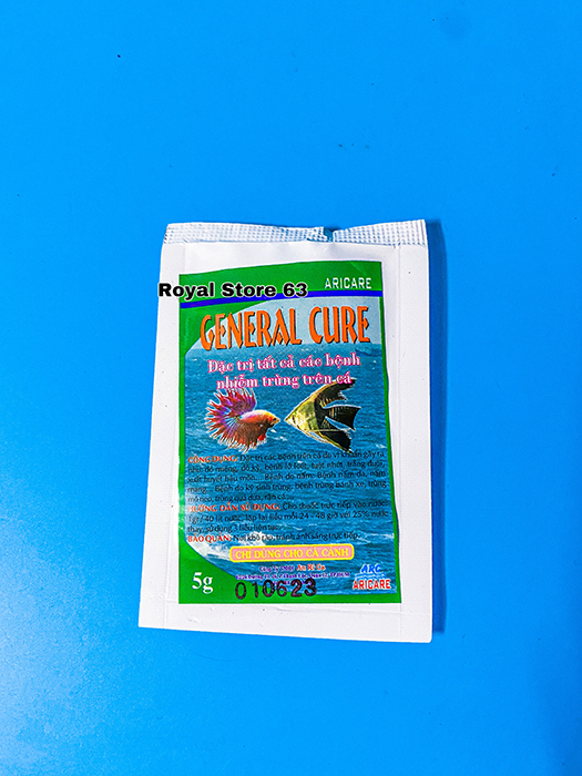 General Cure Arc Thái Lan ngừa và hỗ trợ nhiểm trùng cho cá cảnh