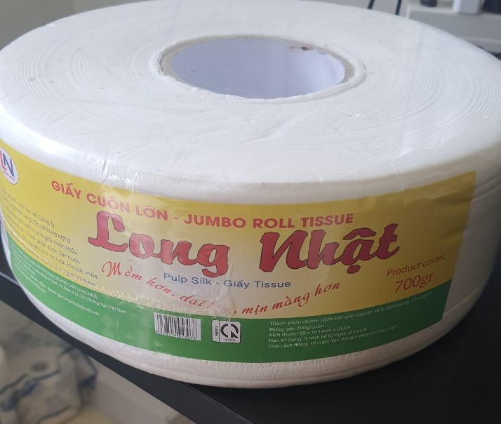 [HCM]Giấy cuộn lớn cao cấp Long Nhật