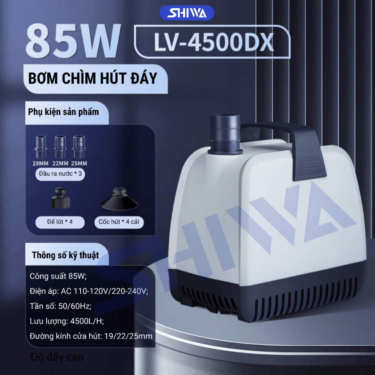 Sobo aquarium pump full size 7w/25W/35W/55W/80W/110W aquarium water pump-aquarium water pump, rock pump multi-functional water filter pump-Shiwa aquarium - 7