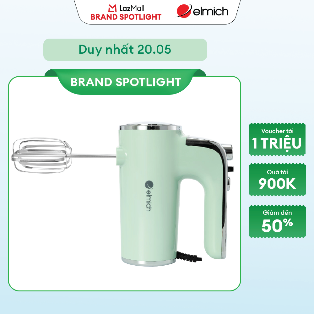 (Chỉ 25-29.07)Máy trộn bột cầm tay Elmich MME-9116