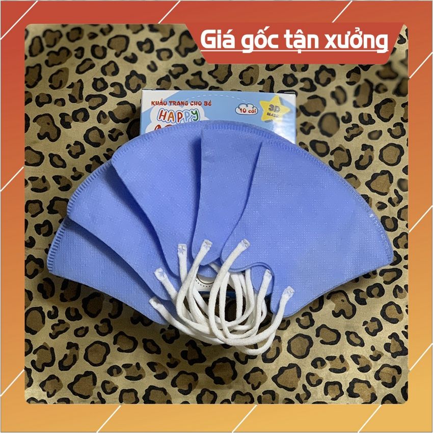 Khẩu trang trẻ em 3d mask 3 lớp hộp 10 cái