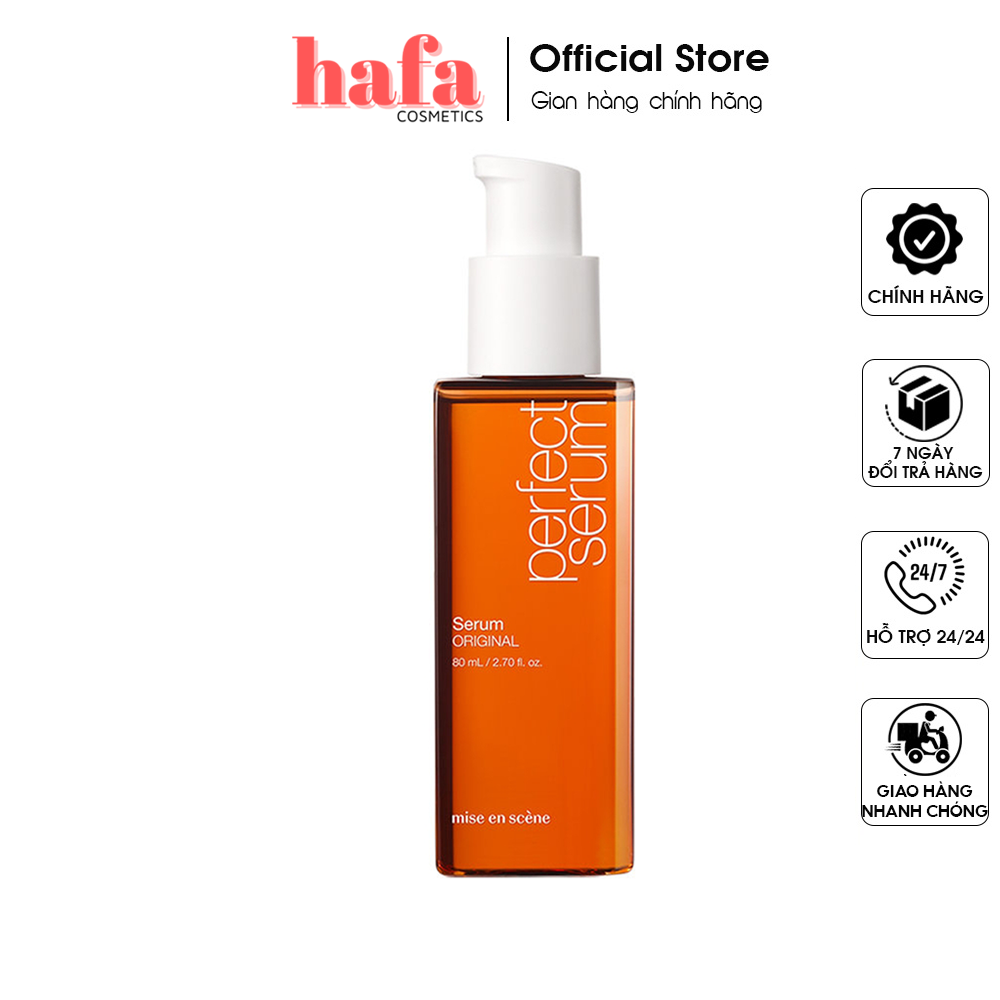 [Mẫu Mới 2022] Serum Dưỡng Tóc Chuyên Sâu Mise En Scene Perfect Repair Hair 80ml _ Mise En Scene Chính Hãng