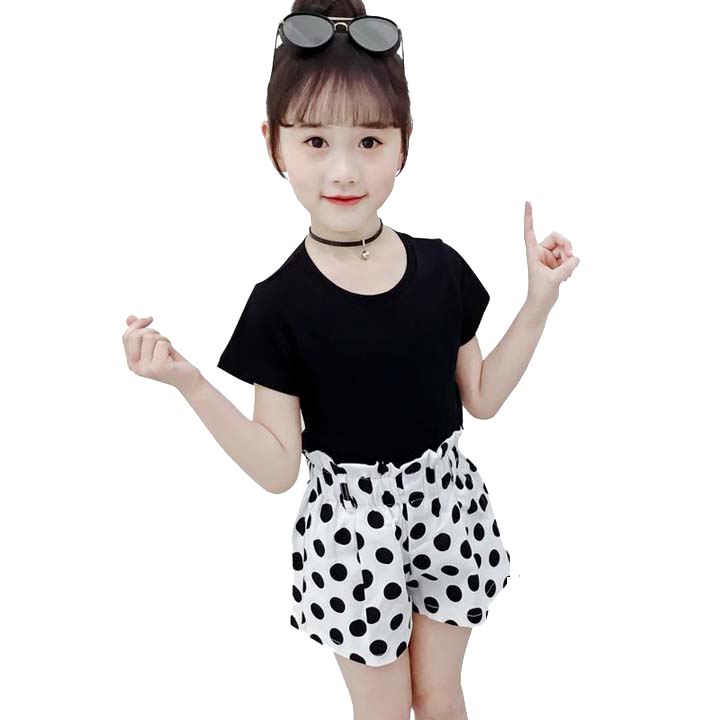 Lịch Sử Giá Sét Đồ Bộ Quần Áo Trẻ Em Mẫu Quần Chấm Bi Dành Cho Bé Gái 1-5  Tuổi. Thiết Kế Đẹp, Hợp Thời Trang Cập Nhật 8/2023 - Beecost