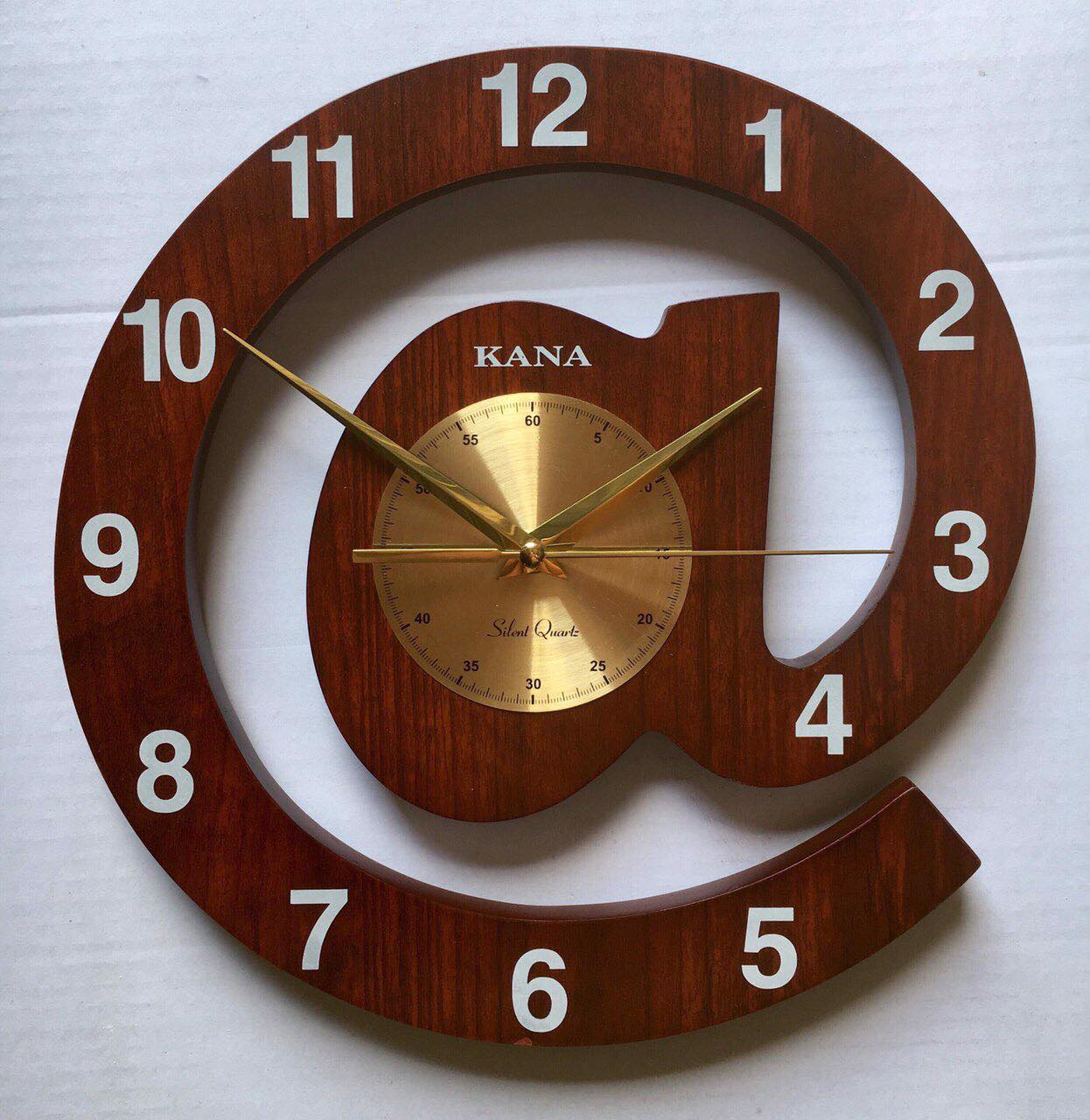 [HCM]Đồng hồ treo tường gỗ