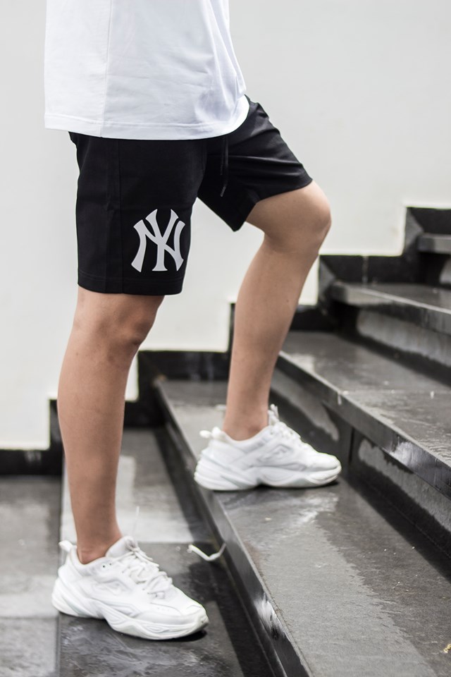 Quần short kaki ngắn nam nữ phản quang ny unisex chất co giãn