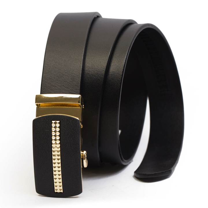 Thắt Lưng nam DA THẬT, Khóa tự động chống gỉ, Dây lưng nam Chakovet CK.D03