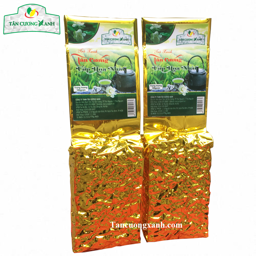 Trà thái nguyên ướp hoa nhài 100gr/ 200gr/ 500gr