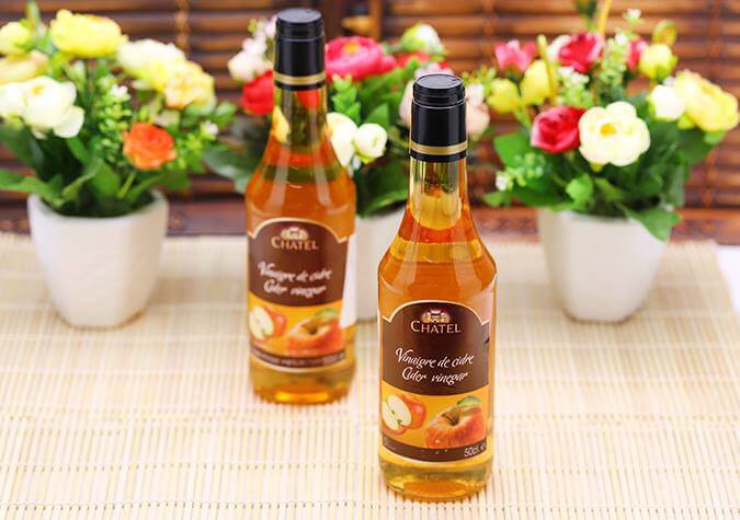 Giấm táo chatel nhập khẩu pháp 500ml