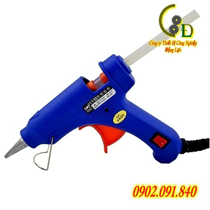 Súng bắn keo nến silicon nhỏ mini 20w, máy dán keo sửa chữa gia đình, làm đồ hand made