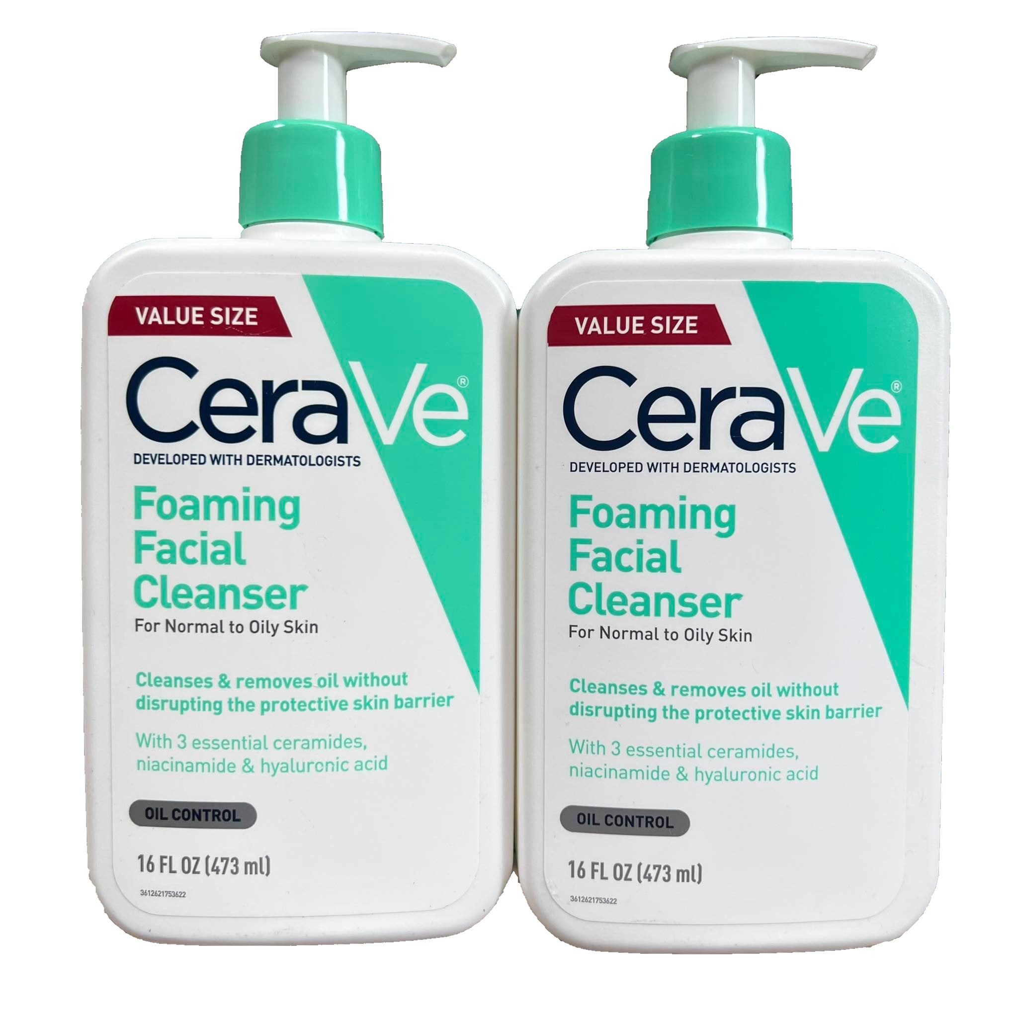 (Bản MỸ) Sữa rửa mặt tạo bọt dành cho da dầu Cerave Foaming Facial Clearser 473ml