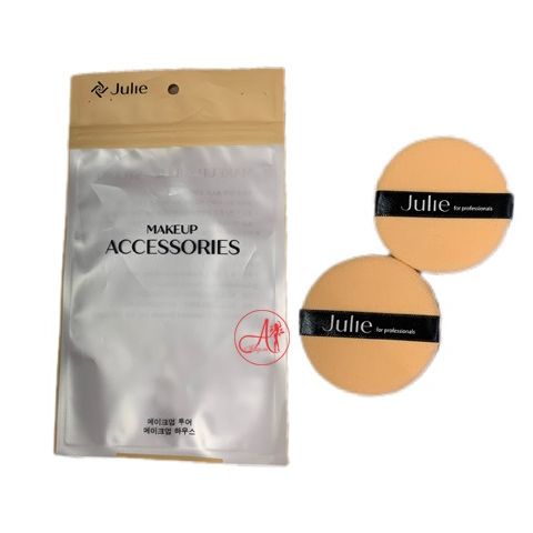 Bông Ướt Tròn Dây 2 Cái Julie - Aidep