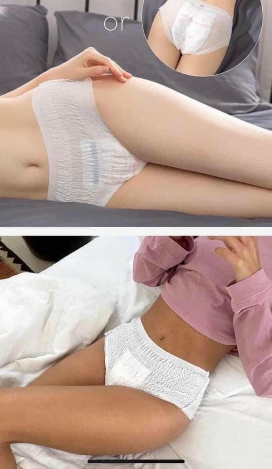 Băng vệ sinh quần enjoy baby, Bỉm quần cho mẹ sau sinh, phụ nữ đến tháng co dãn tốt 35 - 80 kg mặc thoải mái