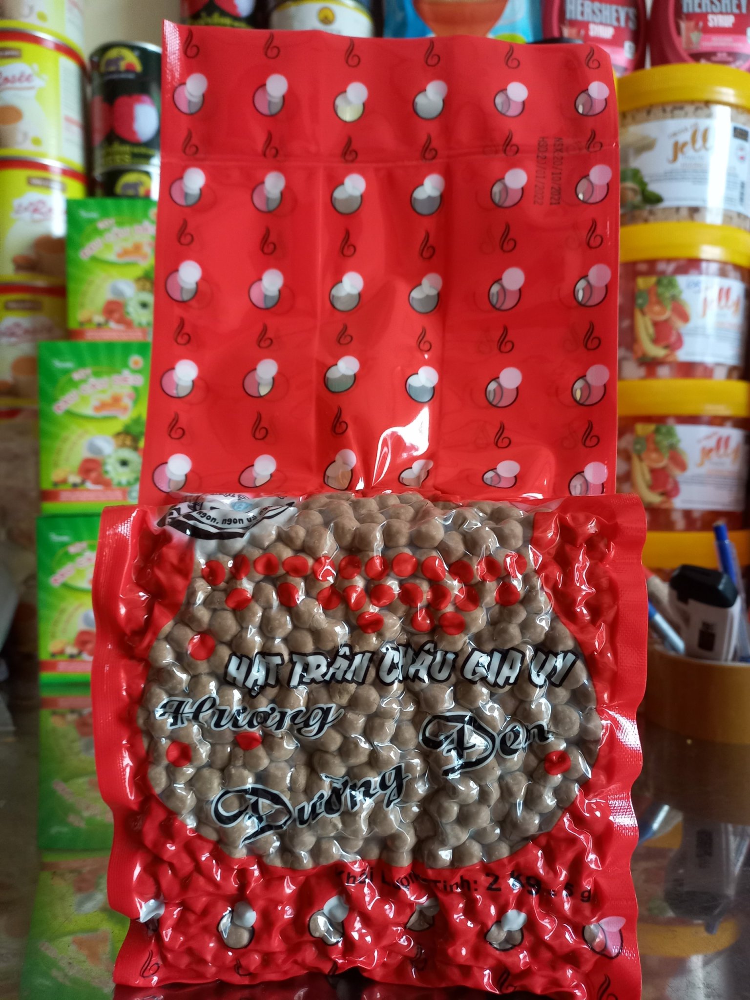 Hạt trân châu gia uy hương đường đen - 2kg