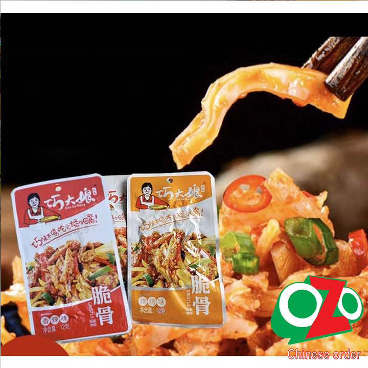 Sụn gà cay giòn kiều đại nương hộp 20 gói 12g