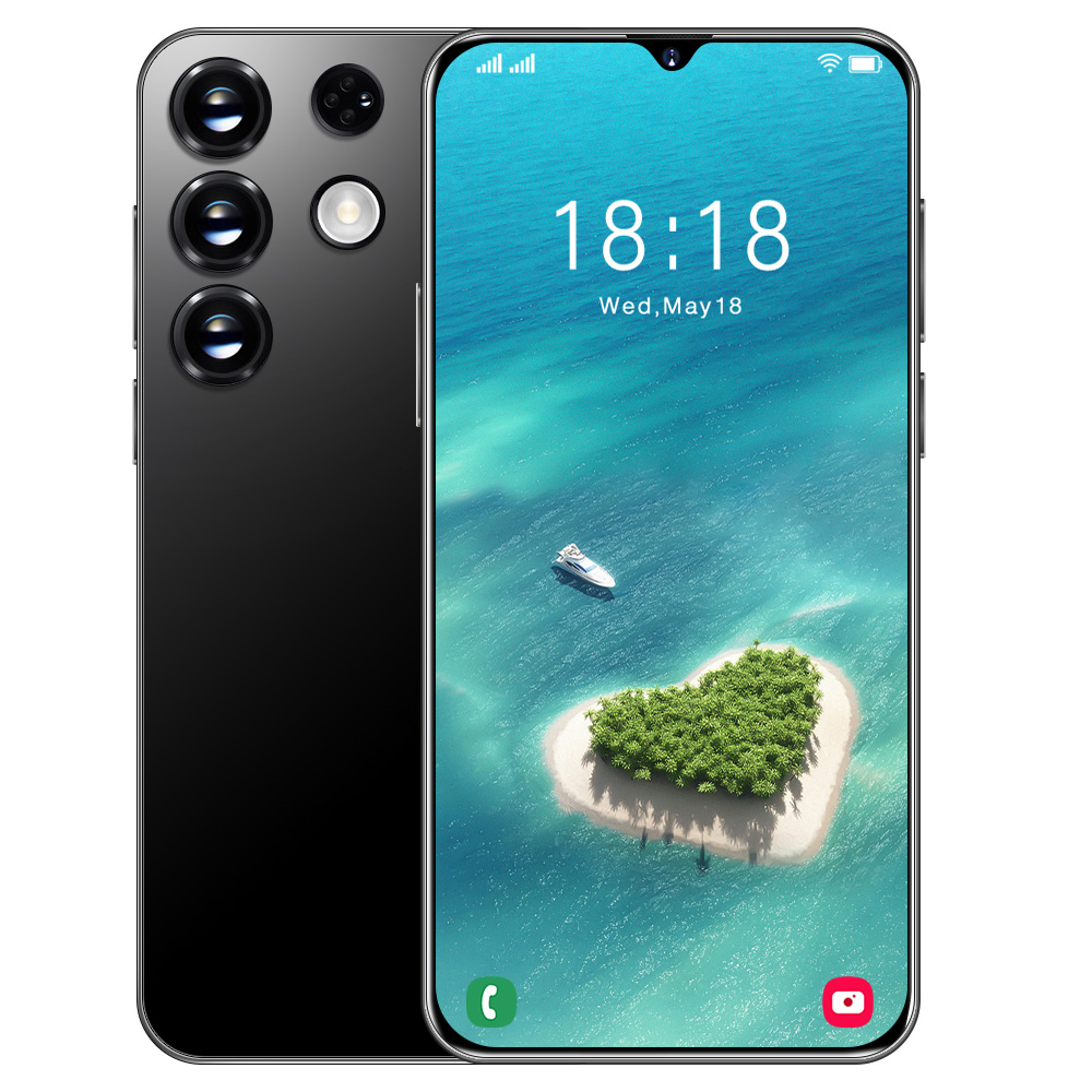 Điện thoại thông minh giá rẻ Galaxy S23 Ultra+ mới Điện thoại di động 7.3 inch 8GB+256GB giá rẻ 4G/5G tiết kiệm chi phí có thể lướt Internet PIN 6800mAh