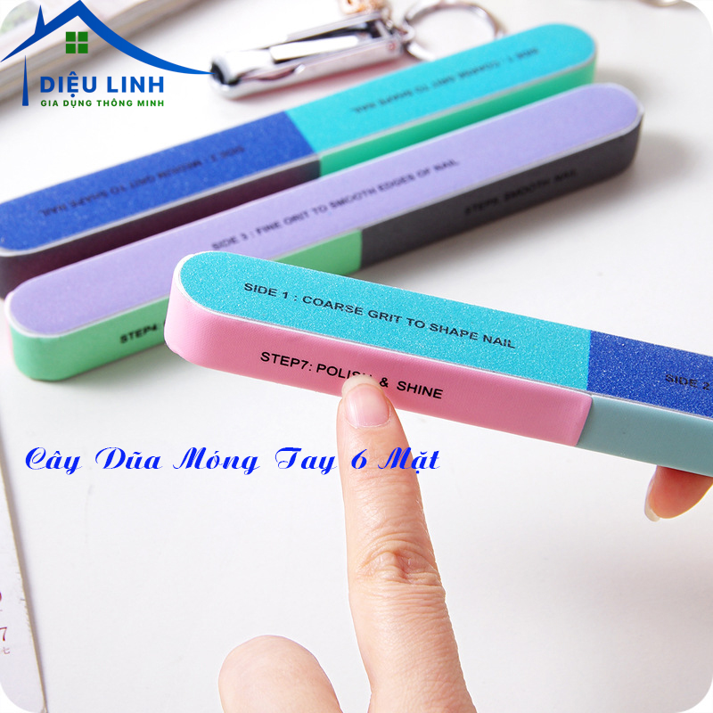 Cây dũa móng tay 6 mặt