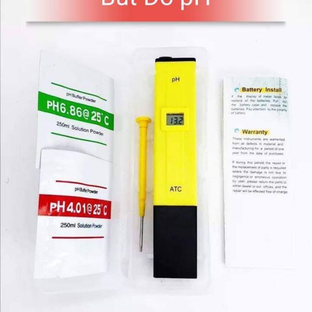 Bút đo độ ph, máy đo độ ph, dụng cụ đo ph-2