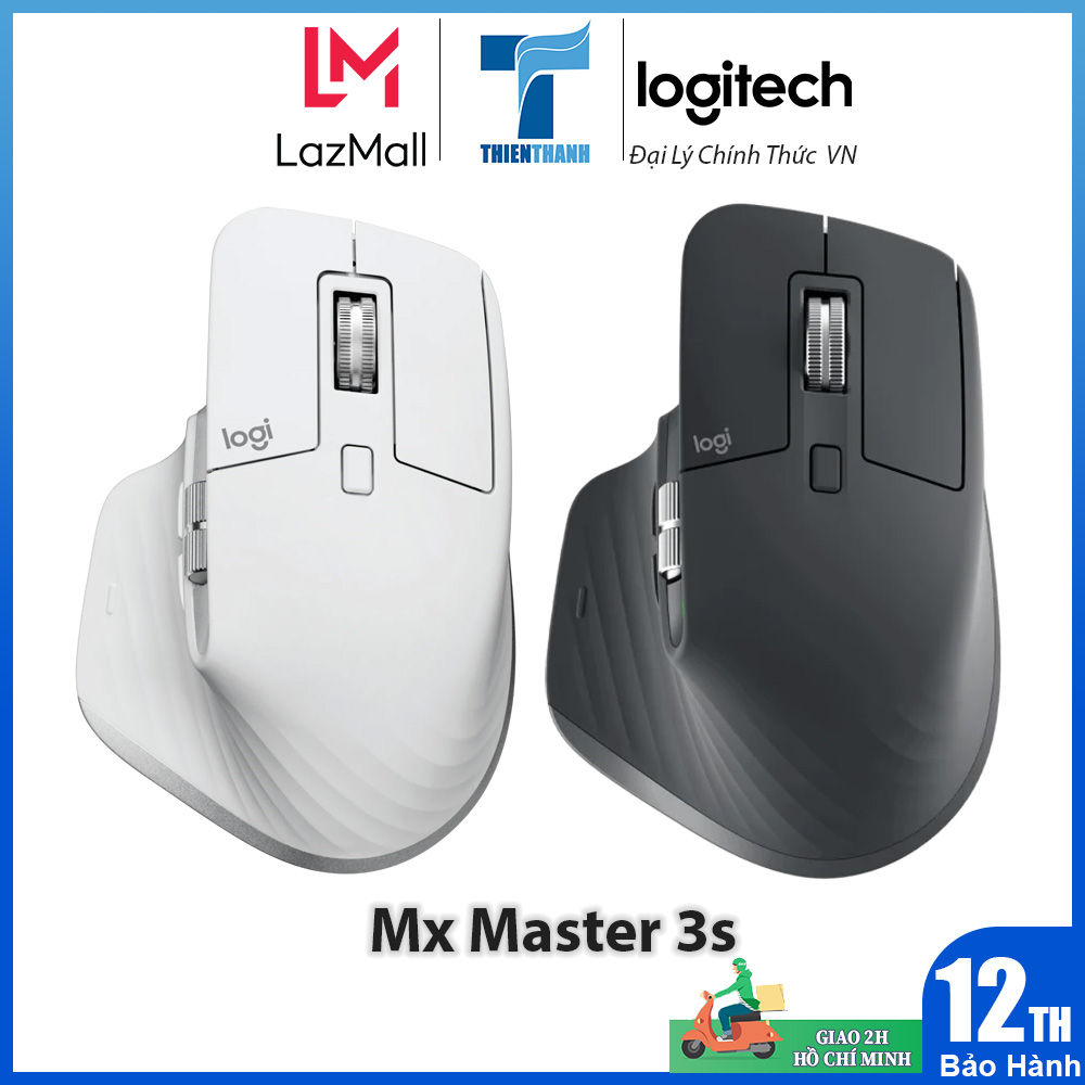 Chuột Không Dây Logitech MX Master 3s Wireless - Chính Hãng Phân Phối
