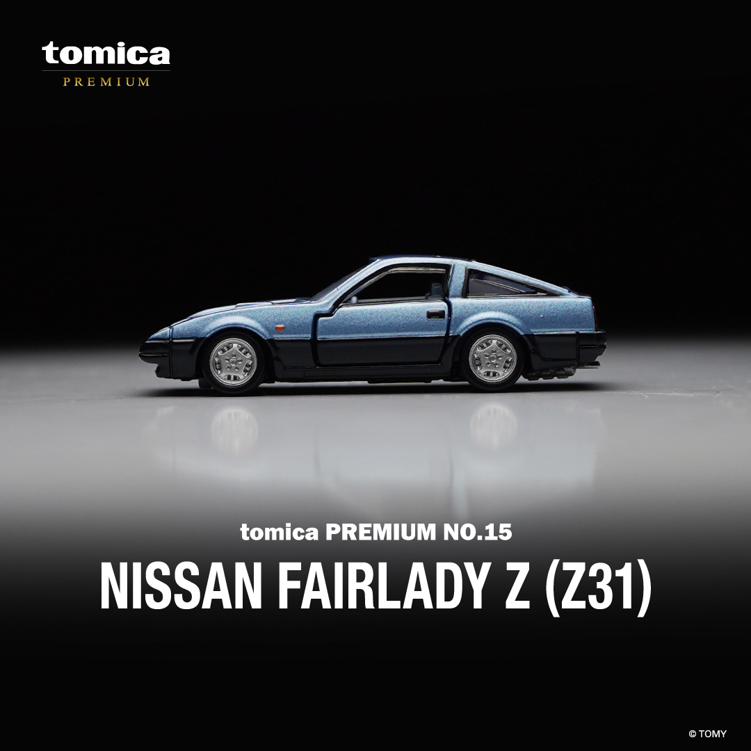 Xe mô hình Tomica Premium 15 NISSAN Fairlady Z Z31 Nguyên seal Fullbox Chính hãng TakaraTomy