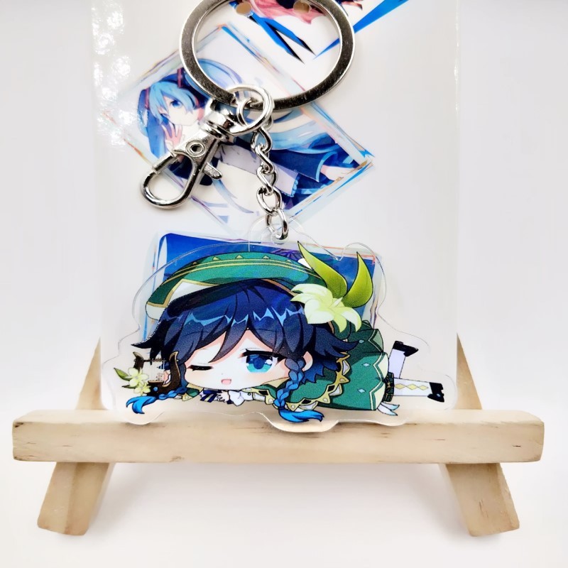 [7-11/12 VOUCHER 8%]Móc khóa anime mica acrylic – Genshin Impact Loại 2 [AAM] [PGN18]