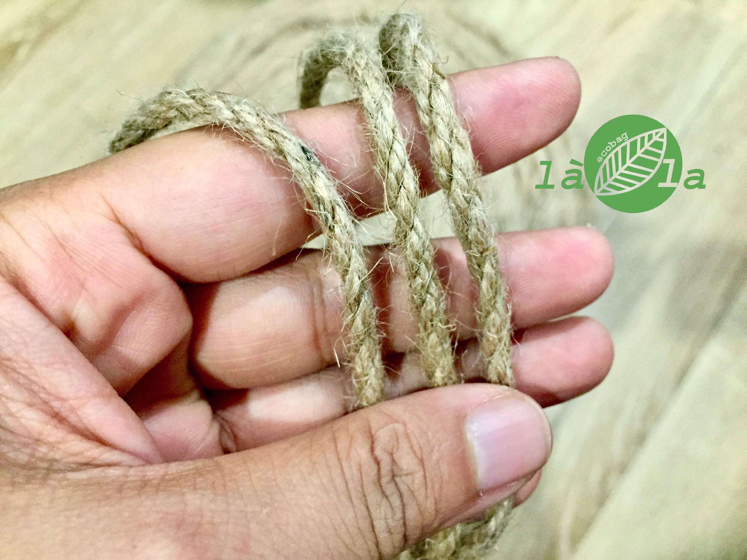 40m dây 5mm dây thừng, dây đay, dây bố làm đồ handmade