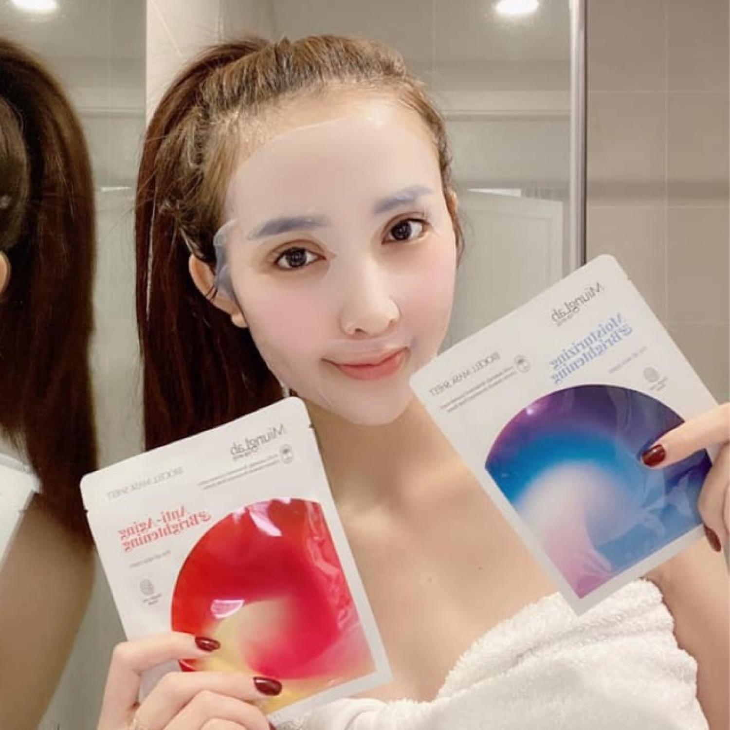Mặt nạ miung lab căng bóng da hàn quốc lanybeau