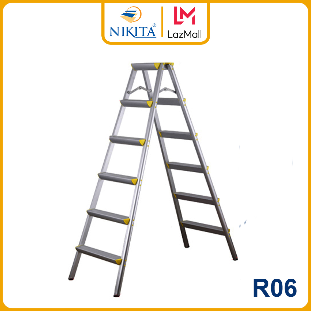 THANG NHÔM GIA ĐÌNH 6 BẬC - HÀNG CHÍNH HÃNG - NIKITA R06