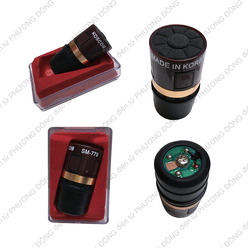 Củ micro KOSCOM SM-779 Made in KOREA bộ lọc cực tốt chất âm rất sáng