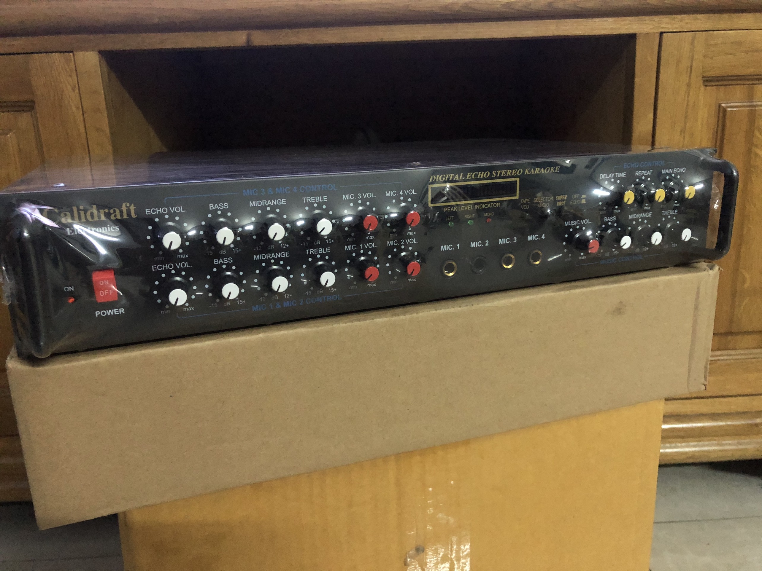  Vang Mixer Karaoke Calidraft 2 line 