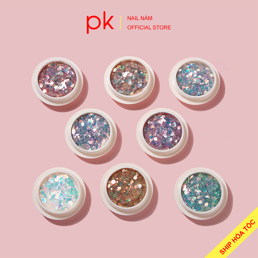Set nhũ vảy cá, nhũ kim tuyến siêu sáng trang trí móng