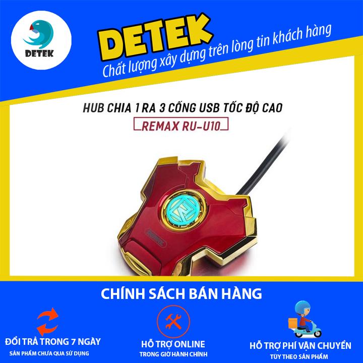 Hub chia 1 ra 3 cổng usb remax ru-u10