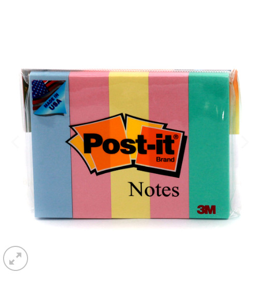 Giấy note post it 3m 5 màu