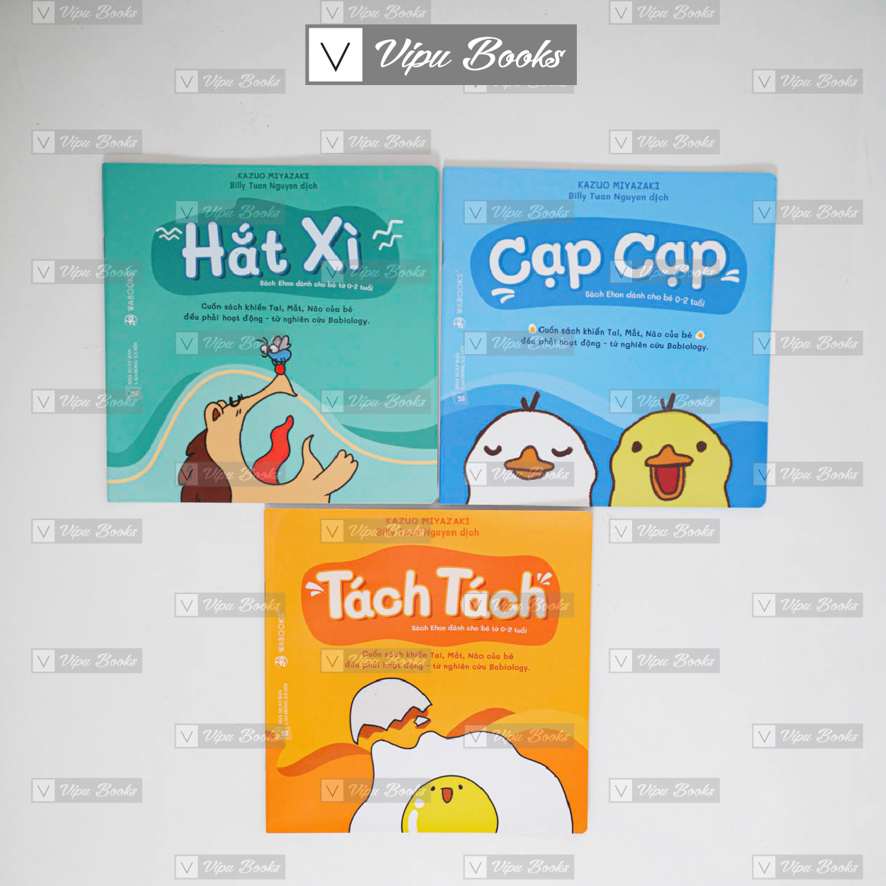 S&aacutech - ehon nhật bản - combo 3 cuốn thật bất ngờ - d&agravenh cho trẻ từ 0 - 2 tuổi