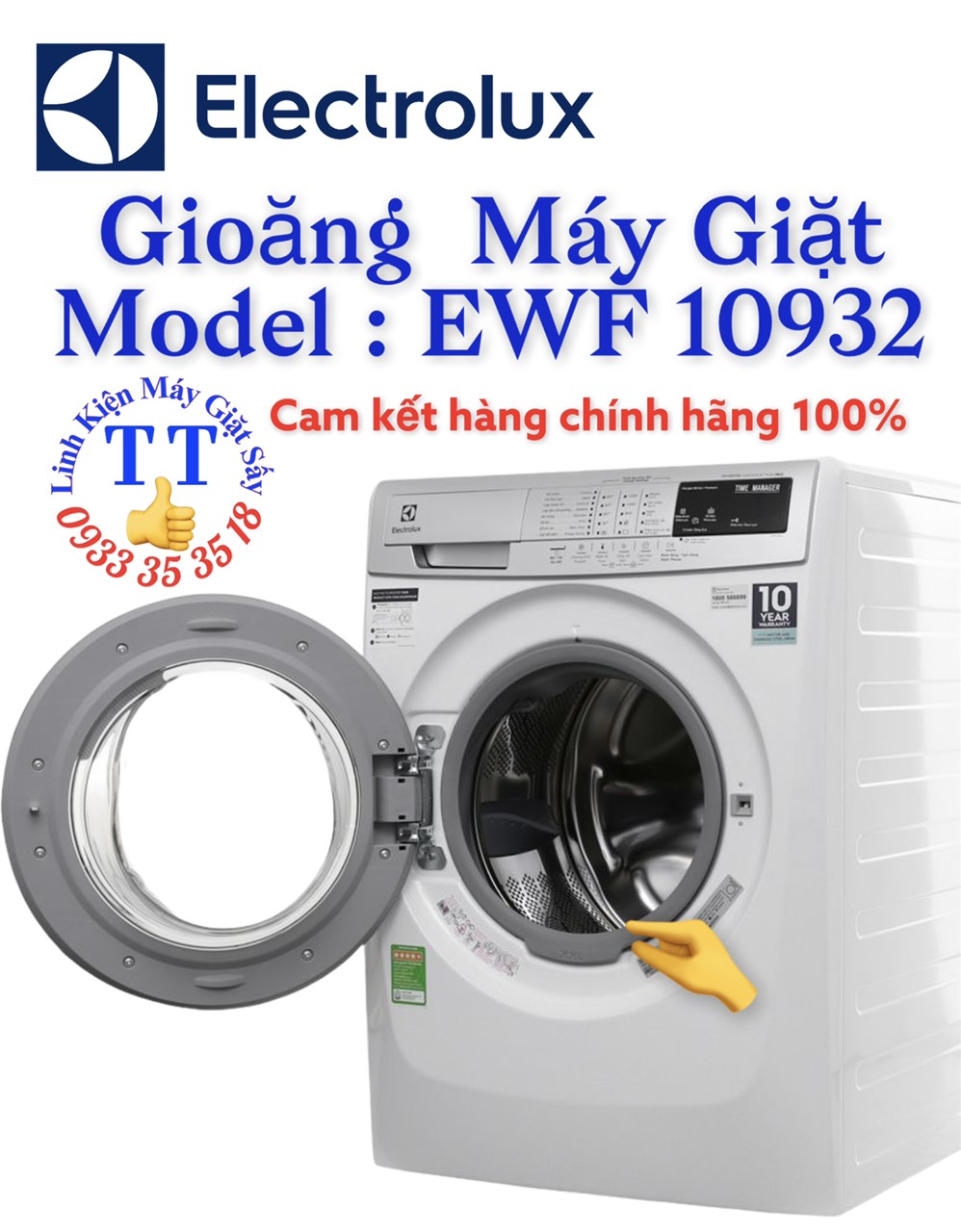 Máy giặt Electrolux EWF8025DGWA chính hãng, giá rẻ, chất lượng
