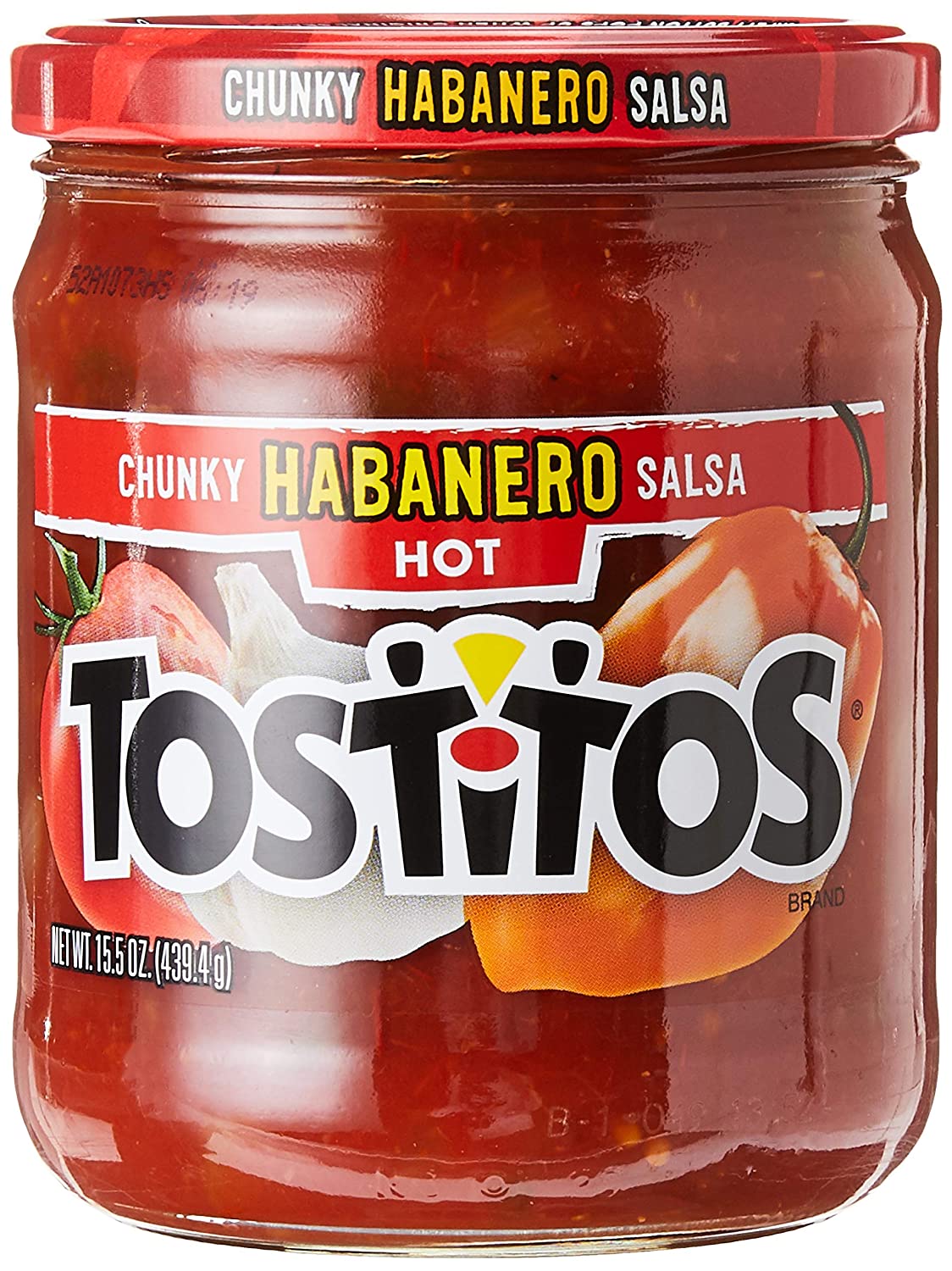 sốt salsa tostitos hot Habanero 439.4g/hũ của Mỹ