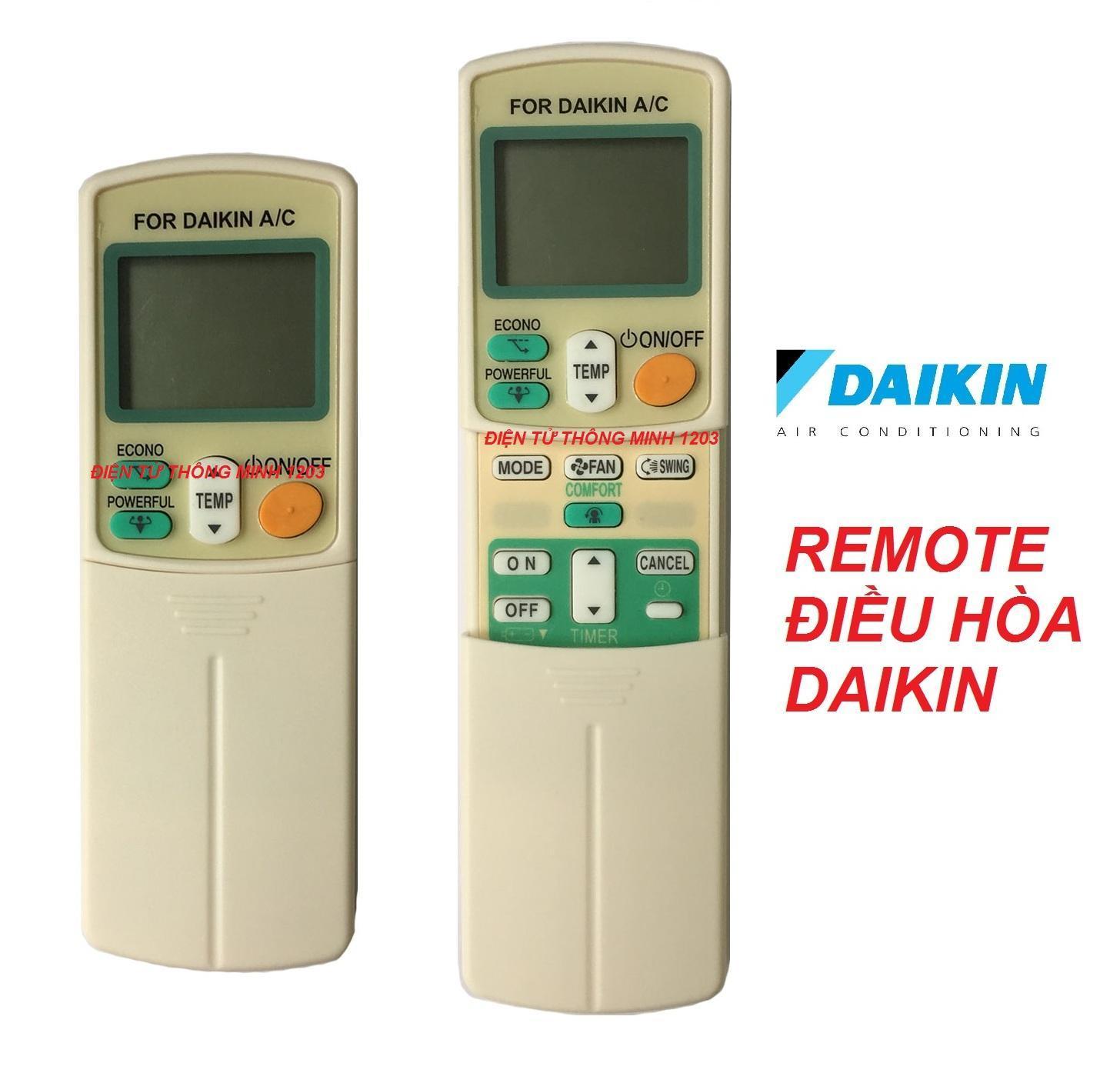 Remote điều hòa Daiki inverter
