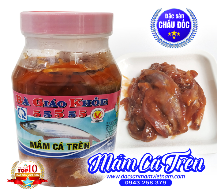 Mắm cá trèn - đặc sản châu đốc an giang