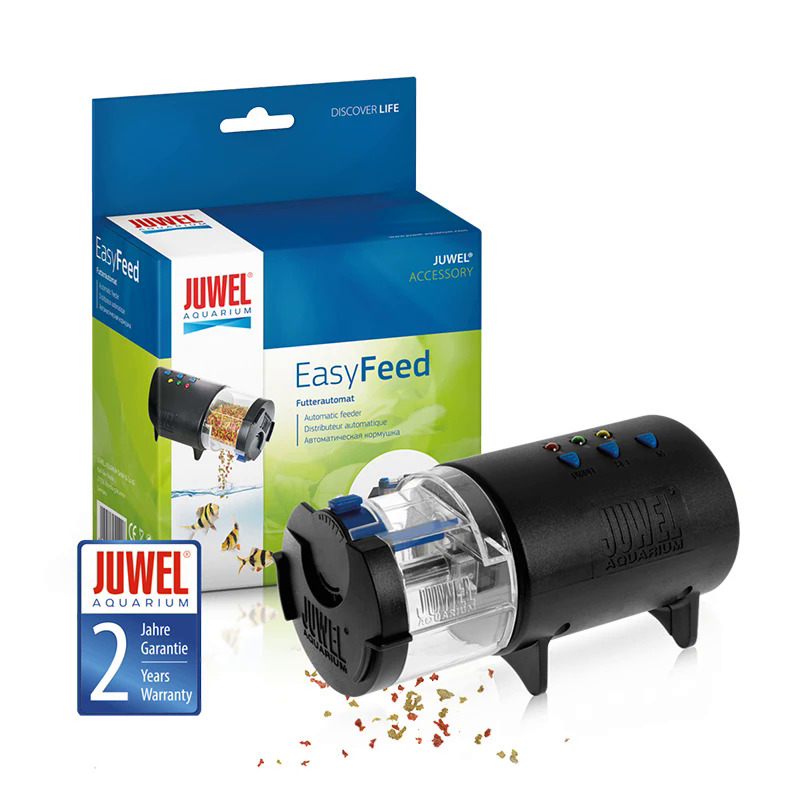 Juwel easyfeed cá tự động trung chuyển bể cá thực phẩm hồ cá hẹn giờ tự động cho ăn quả có thể điều chỉnh tự động feeder6888