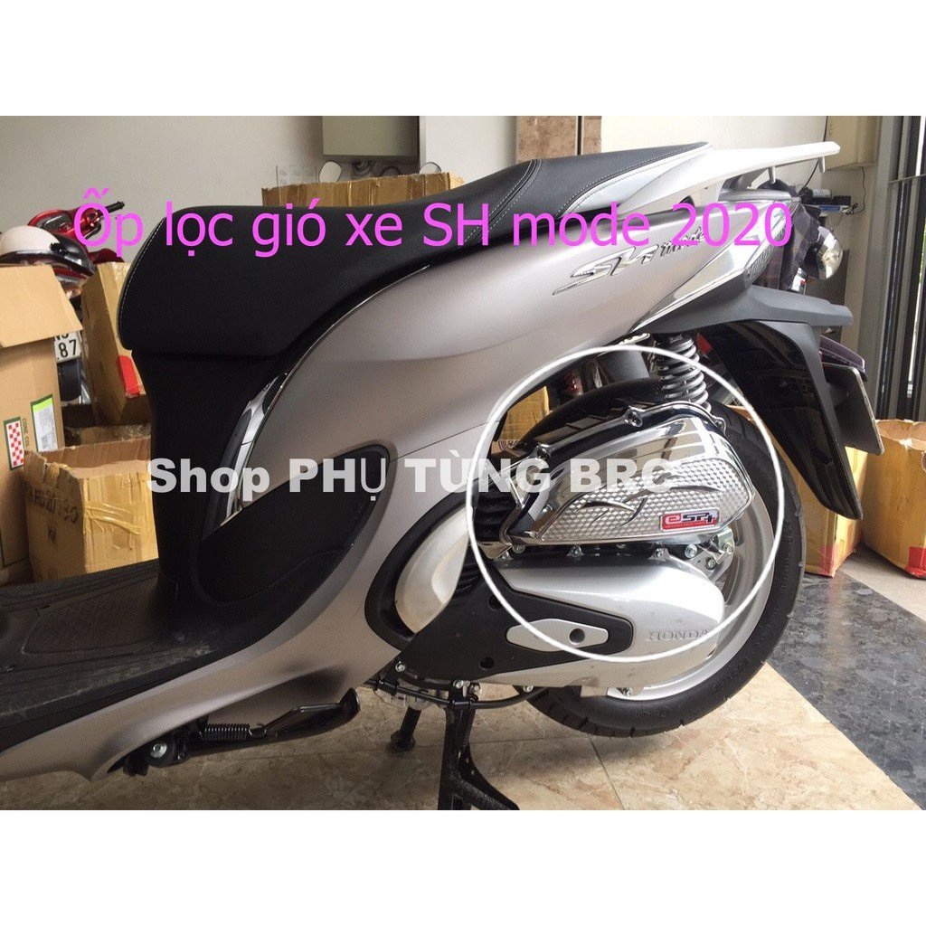 Ốp lọc gió mạ crom xe sh mode 2020 2021